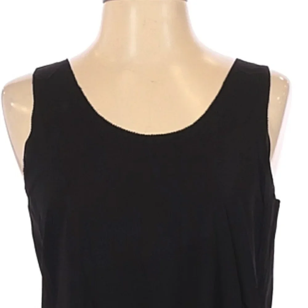 Eileen Fisher black silk‎ Dress